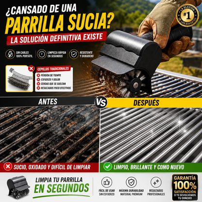 Cepillo Electrico Limpia Parrillas