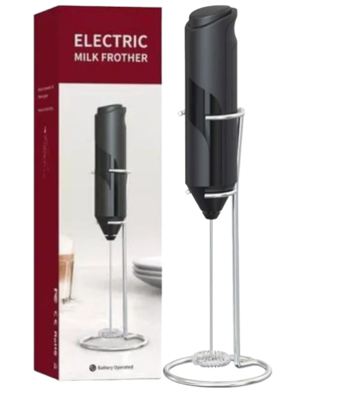 BATIDOR ESPUMADOR ELECTRICO CON BASE