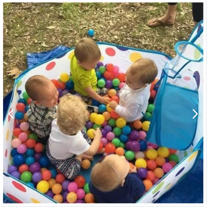 Parque Infantil Con Túnel de Aventuras